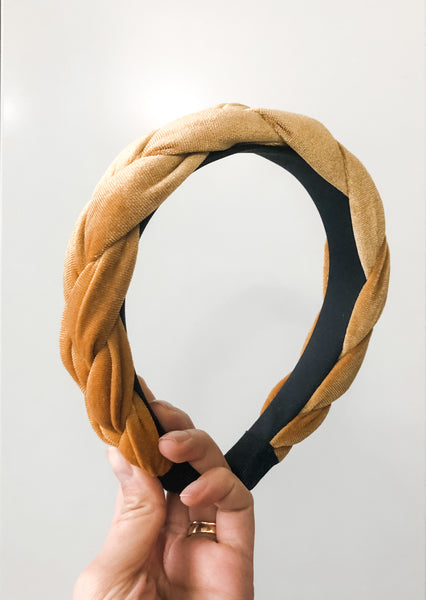 Velvet Braid Headband