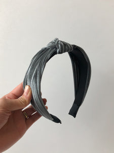 Luxe Velvet Top Knot Headband