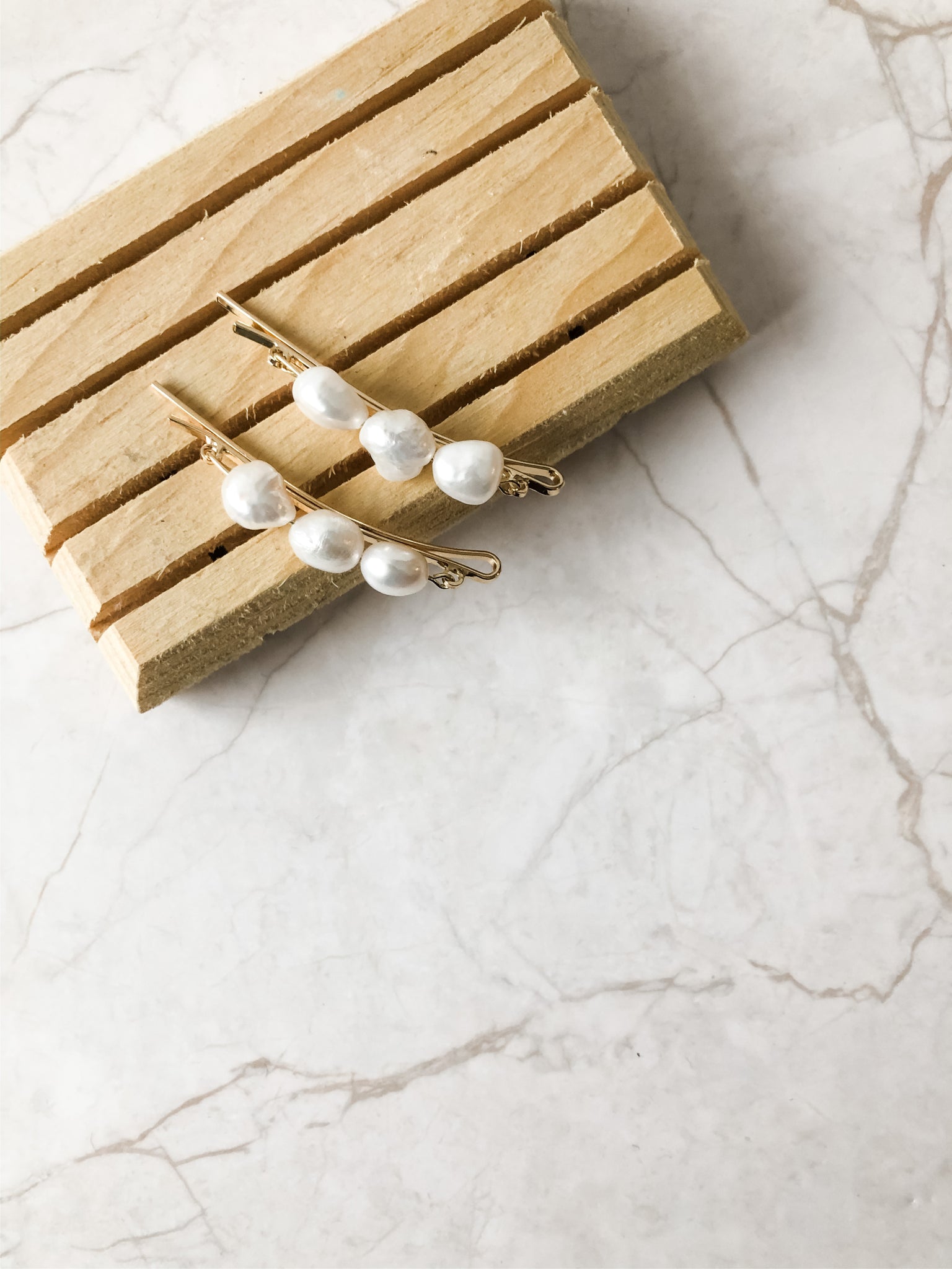 Fresh Water Pearl Hair Clip