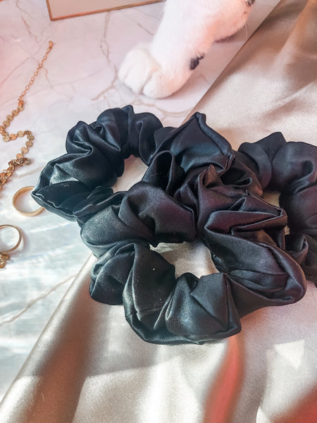 100% Mulberry Silk Scrunchies